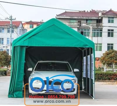 Lều bạt để ô tô phủ kín - Bạt Phủ Ô Tô ORCO - Công Ty TNHH Mái Hiên Thông Minh